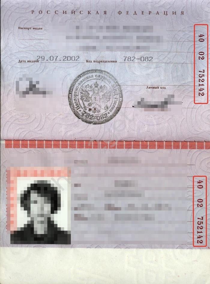 Что означают цифры на паспорте внизу под фото