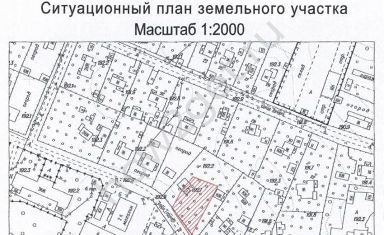 Как получить ситуационный план земельного участка